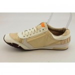 Diesel Harold Take Mens Size 10.5 Beige Textile Sneakers Shoes