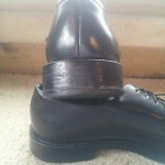 COLE HAAN CITY Black Leather Lace Up Loafer Shoes Mens Size 10 D