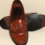 Men’s Cole Haan Brown Leather Kiltie Tassel Loafers Sz 10 M