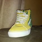 Vans x undefeated sk8 hi size 13