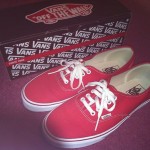Vans Authentic Red Size 10.5 NEW