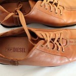 DIESEL SHOES ‘Pilsner Men’s Athletic Leather Sneaker Shoes Mint Clean Cond 10.5M