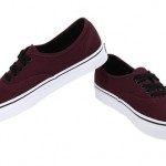 VANS AUTHENTIC VN-0QER5U8 PORT ROYALE BLACK WHITE CANVAS SHOES MEN