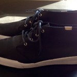 VANS VAULT CHUKKA BARDENAS LX BLACK WHITE LEATHER 12 BOOTS DESERT SNEAKERS DC