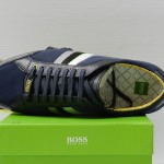 Hugo BOSS Casual  ‘Victoire Neo’ | Leather Lace-Up Sneaker   New With Box