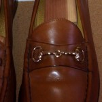 COLE HAAN MEN’S SADDLE TAN HORSE BIT LOAFERS, SIZE 11 1/2 M, EUC