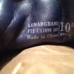 Cole haan mens lunargrand size 10.5 new in box black/pink both laces lunarlon