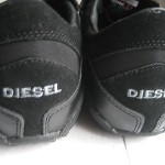 DIESEL ‘Izar’ Black Monk Strap Casual Loafers, Size 8M