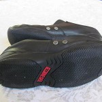 Diesel Fulcon Black Pebbled Leather Slip on Casual Walking Shoes – Men’s 10