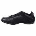 Diesel Men’s Size 12 D Chilly Lace Up Casual Sneaker Shoes 93243 Black Leather