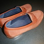 Cole Haan Pinch Penny Loafers Suede Rust 10D – Mens