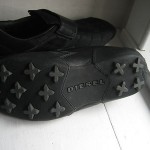 DIESEL ‘Izar’ Black Monk Strap Casual Loafers, Size 8M