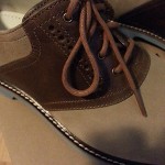 COLE HAAN Air Franklin Saddle Shoes – Milkshake Suede – Brand New in Box BNIB