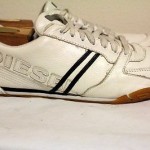 Diesel “BARNER” Leather Lace Up Fashion Athletic Sneakers Shoes 10M Men’s Shoes