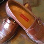 “VINTAGE” GORGEOUS & CLEAN “RUST BUCKLE FRINGE LOAFER BY COLE HAAN SZ(D)AWESOME!
