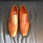 Clarks Men’s ‘Glory Sound’ Men’s Sz 9 Tan Loafers, Worn FEW Times!!