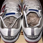 DIESEL GUNNER MEN’S ATHLETIC SHOES, SIZE 13