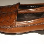 BRAGANO BY COLE HAAN Size 12 Brown All Leather Loafers Shoes
