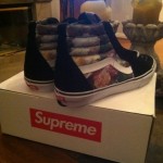 Supreme PCL vans sk8 hi size 10