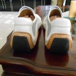 COLE HAAN AIR INFINITY DRIVERS SHOES WHITE 10 NEW