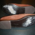 Cole Haan Pinch Penny Loafers Suede Rust 10D – Mens