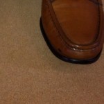 COLE HAAN MEN’S SADDLE TAN HORSE BIT LOAFERS, SIZE 11 1/2 M, EUC