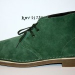 AUTHENTIC Clarks Bushacre 2 Desert Boot Green Suede men sz 9