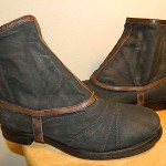 MENS DIESEL CASUAL-DRESS BOOTS “WASHED OUT” / DIESEL BLACK GOLD EDITION / SZ 10