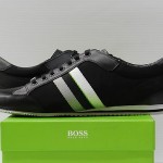Hugo BOSS Casual  ‘Victoire Neo’ | Leather Lace-Up Sneaker   New With Box