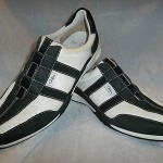 Cole Haan White Black Slip On Sneaker for Men Size 10 B