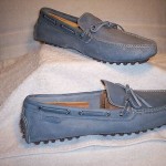 COLE  HAAN  LIGHT  BLUE  DRIVING  MOCCASINS