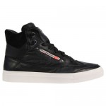 Diesel Mens Claw-King PR131 Black Casual Fashion Sneakers Lace Up Shoes