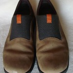 COLE HAAN  COUNTRY MENS BROWN LEATHER LOAFERS SIZE 9.5 M
