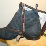MENS DIESEL CASUAL-DRESS BOOTS “WASHED OUT” / DIESEL BLACK GOLD EDITION / SZ 10