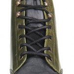 NEW! MENS DIESEL DRESS – CASUAL BOOTS “BOA VISTA DOT” / BLACK-OLIVE / SIZE 10