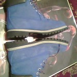 MEN’S 27002 NICE BLUE SUEDE TIMBERLAND BOOTS 761539 HIKING