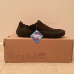 Timberland Brookridge Slip-On Men’s Shoes New With Box BLACK Size 8.5M