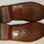 BRAGANO BY COLE HAAN Size 12 Brown All Leather Loafers Shoes