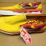 Very Rare Cheese Burger Vans Sneakers!!