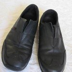 Diesel Fulkon Black Pebbled Leather Slip on Casual Walking Shoes – Men’s 10