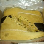 Men’s Timberland 6″ Premium Wheat Boots size 9.5