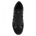 HUGO BOSS Mens Black Shoes Fashion Sneakers, SILTOR by BOSS Orange, New In Box
