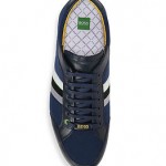 Hugo BOSS Casual  ‘Victoire Neo’ | Leather Lace-Up Sneaker   New With Box