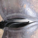 Mens Hugo Boss Brogued Patent Leather Italian Ankle Boots 12 M – Nice Condition!