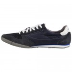 Diesel Mens Spin Y00668 PS967 H4727 Gray Leather Lace Up Fashion Sneakers Shoes