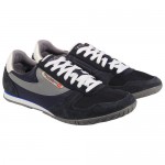 Diesel Mens Spin Y00668 PS967 H4727 Gray Leather Lace Up Fashion Sneakers Shoes
