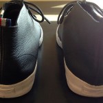 VANS VAULT CHUKKA BARDENAS LX BLACK WHITE LEATHER 12 BOOTS DESERT SNEAKERS DC