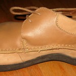 Diesel HEISMAN Tan Leather Lace Up Oxfords Mens Size 9 Excellent Condition!!
