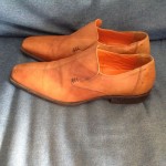 Clarks Men’s ‘Glory Sound’ Men’s Sz 9 Tan Loafers, Worn FEW Times!!