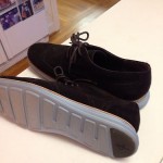 Cole Haan Lunargrand Wingtip In Brown/light blue bottom  11 1/2
